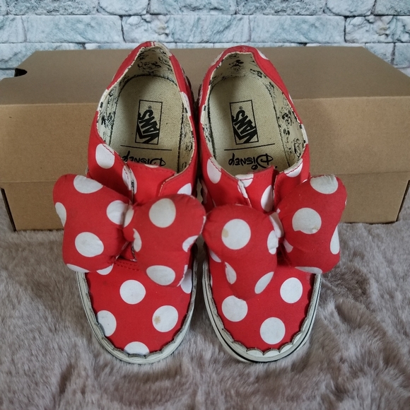 Vans Other - Vans Disney Minnie Mouse Bow